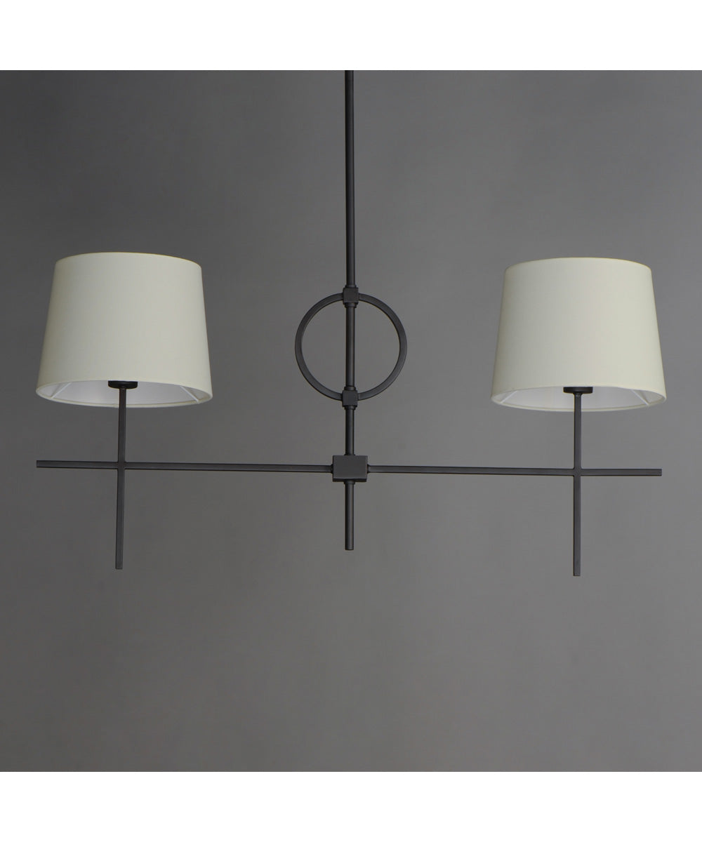 Paoli 2-Light Pendant Charcoal Bronze