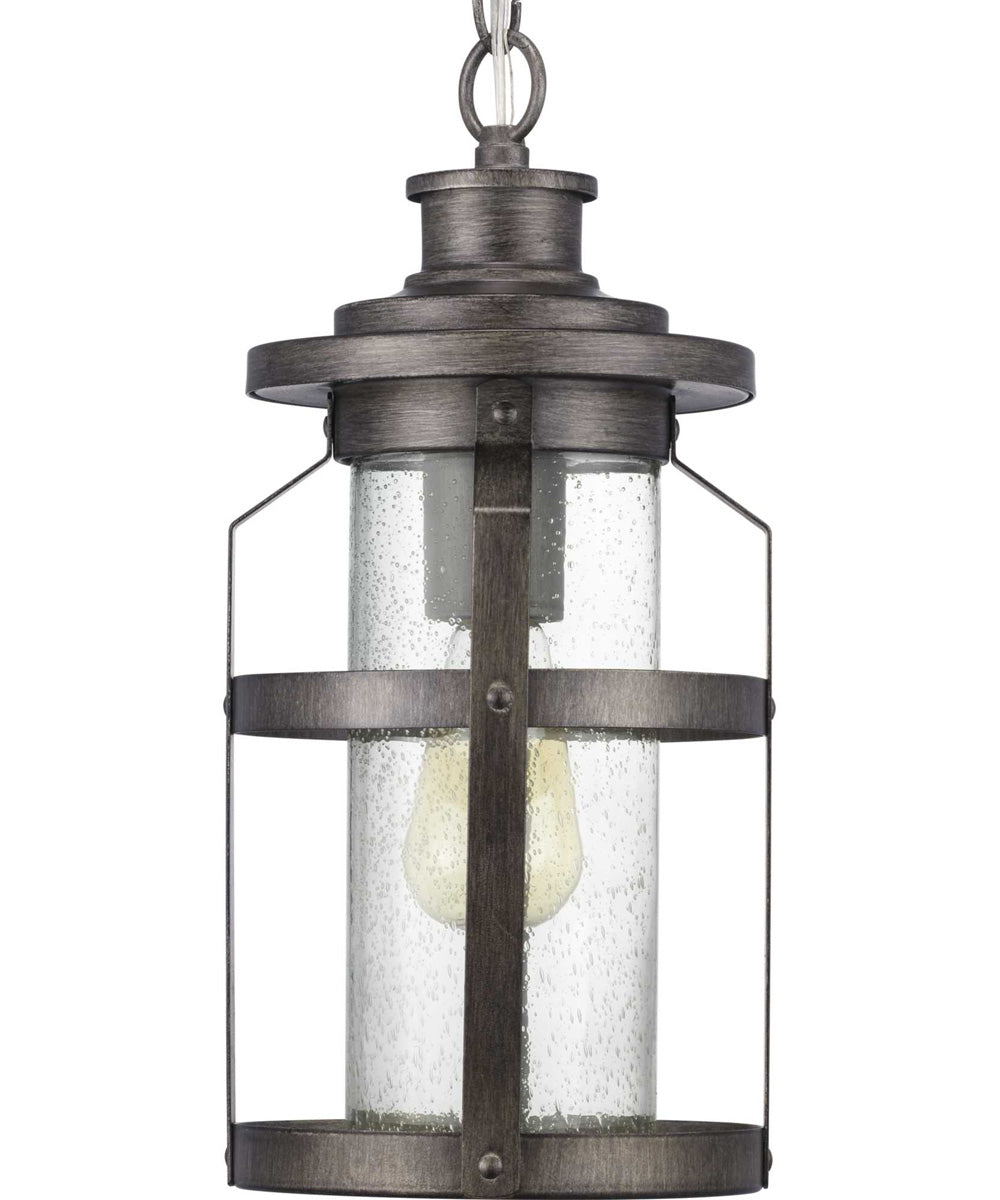 Haslett 1-Light Hanging Lantern Antique Pewter