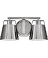 Cartwright 2-Light Two Light Vanity in Polished Nickel
