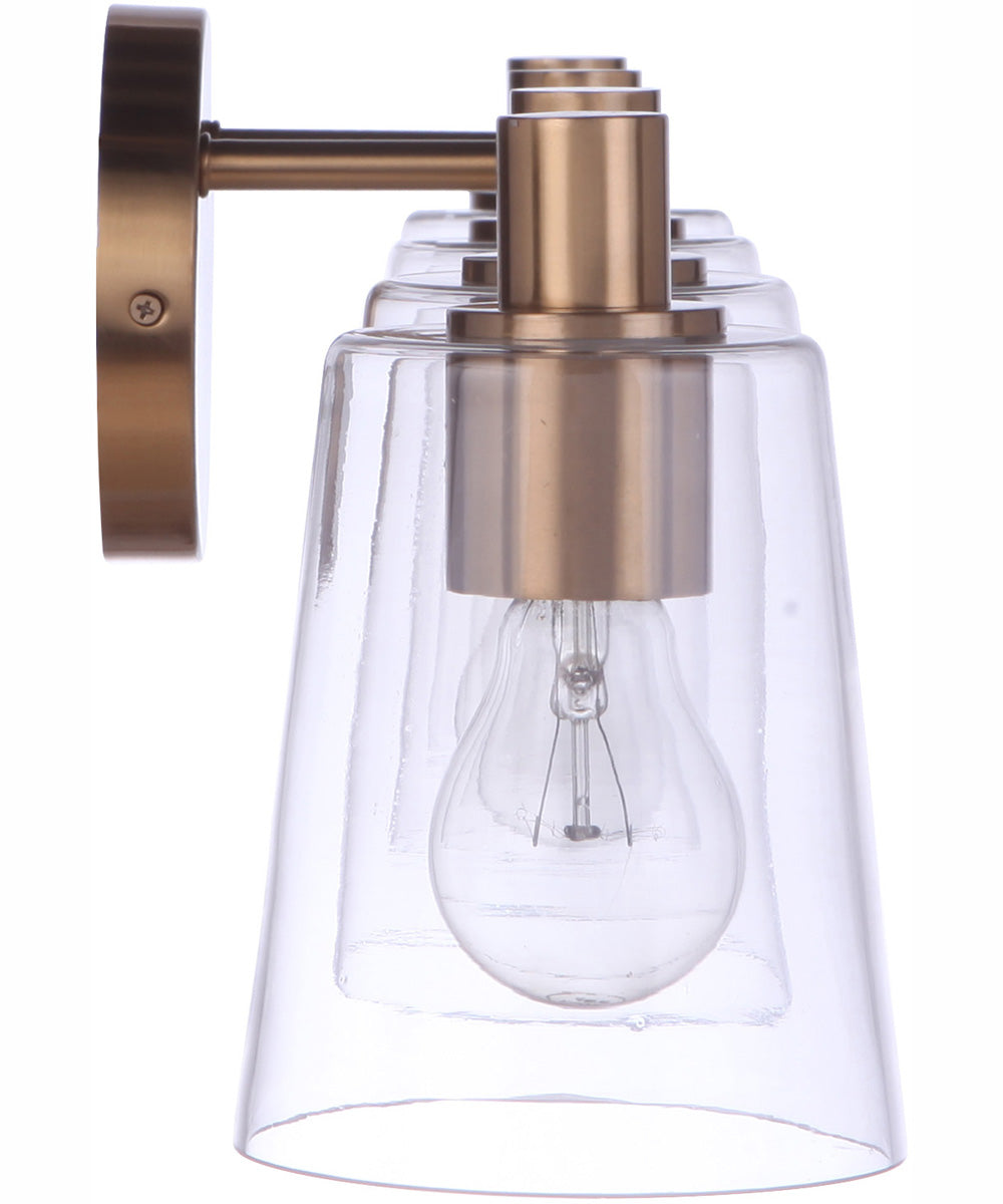 Emilio 4-Light Vanity Satin Brass