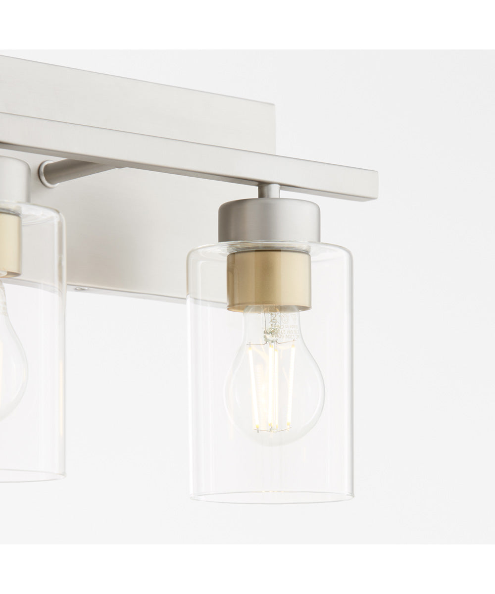 Carter 3-light Bath Vanity Light Satin Nickel