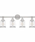Dixie Extra Large 4-light Bath Light Brushed Nickel