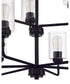 Stowe 9-Light Chandelier Flat Black