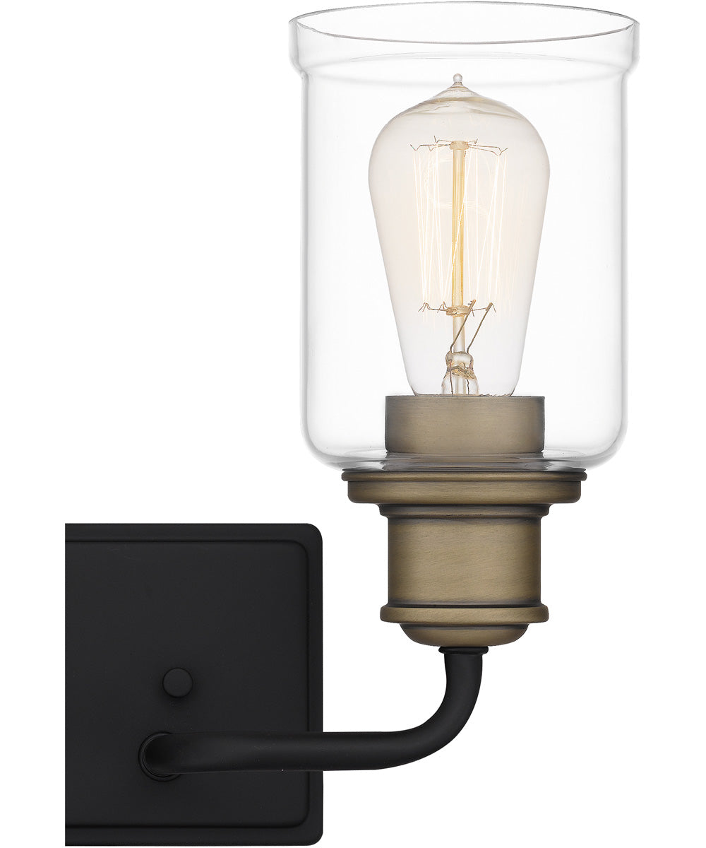 Cox Medium 2-light Bath Light Matte Black