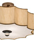 22"W Arevik Semi-Flushmount