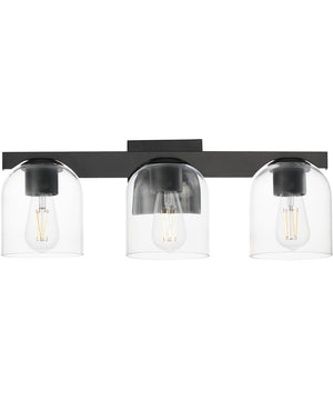 Scoop 3-Light Bath Vanity Black