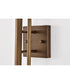 Terrace 1-Light Vanity & Wall Natural Brass