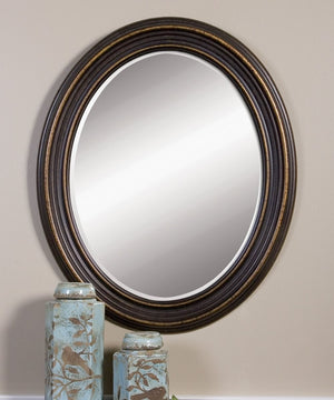 34"H x 28"W Ovesca Oval Mirror