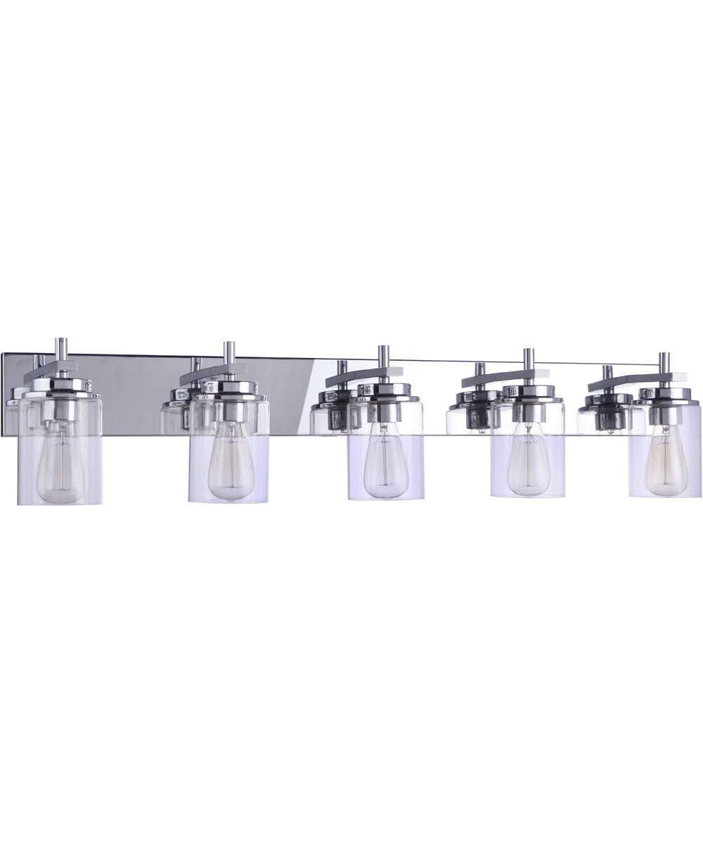 Reeves 5-Light Vanity Chrome