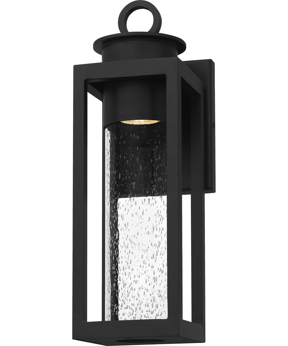 Donegal Medium 1-light Outdoor Wall Light  Coastal Armour Aluminum Matte Black