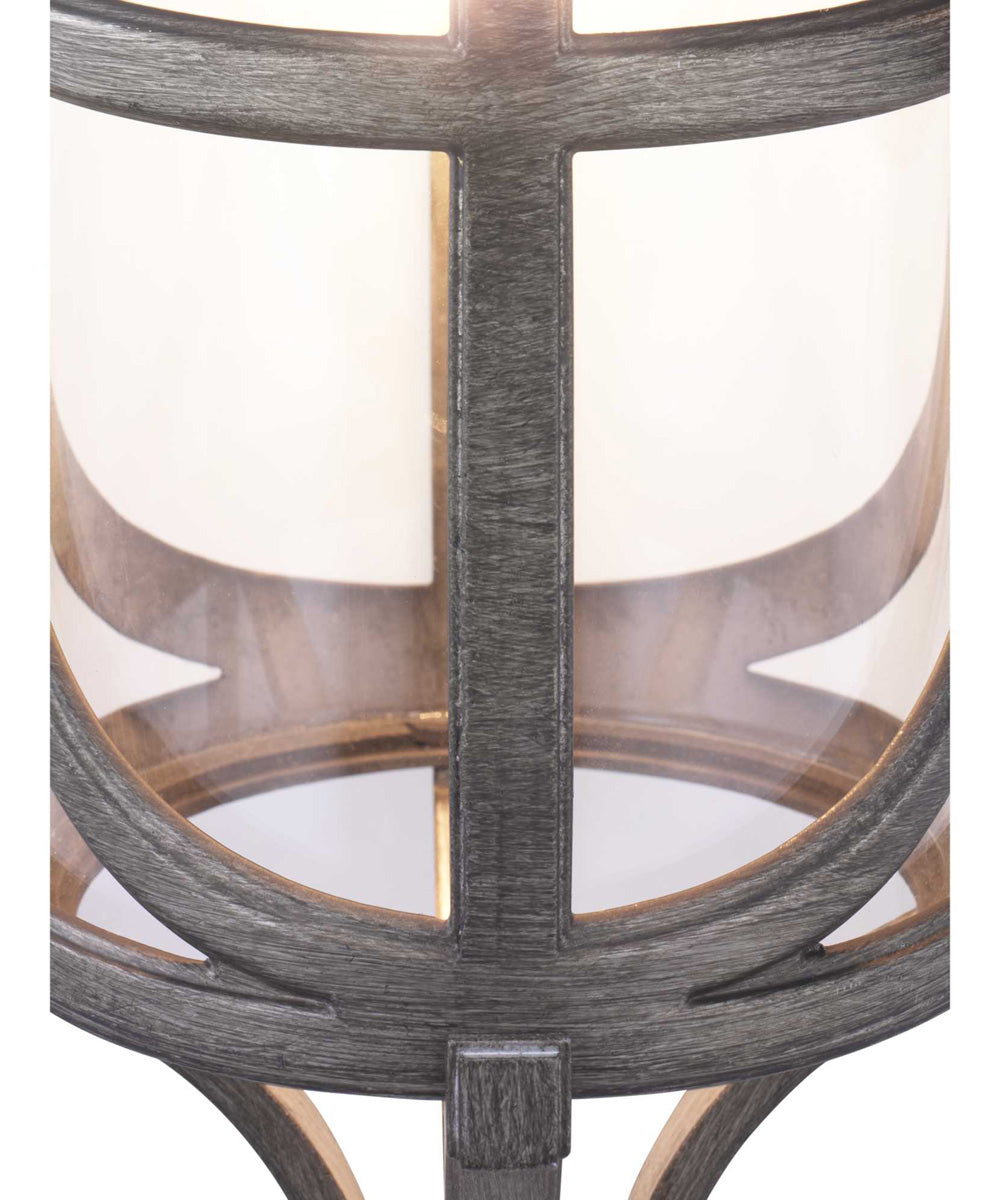 Morrison 1-Light Small Wall Lantern Antique Pewter