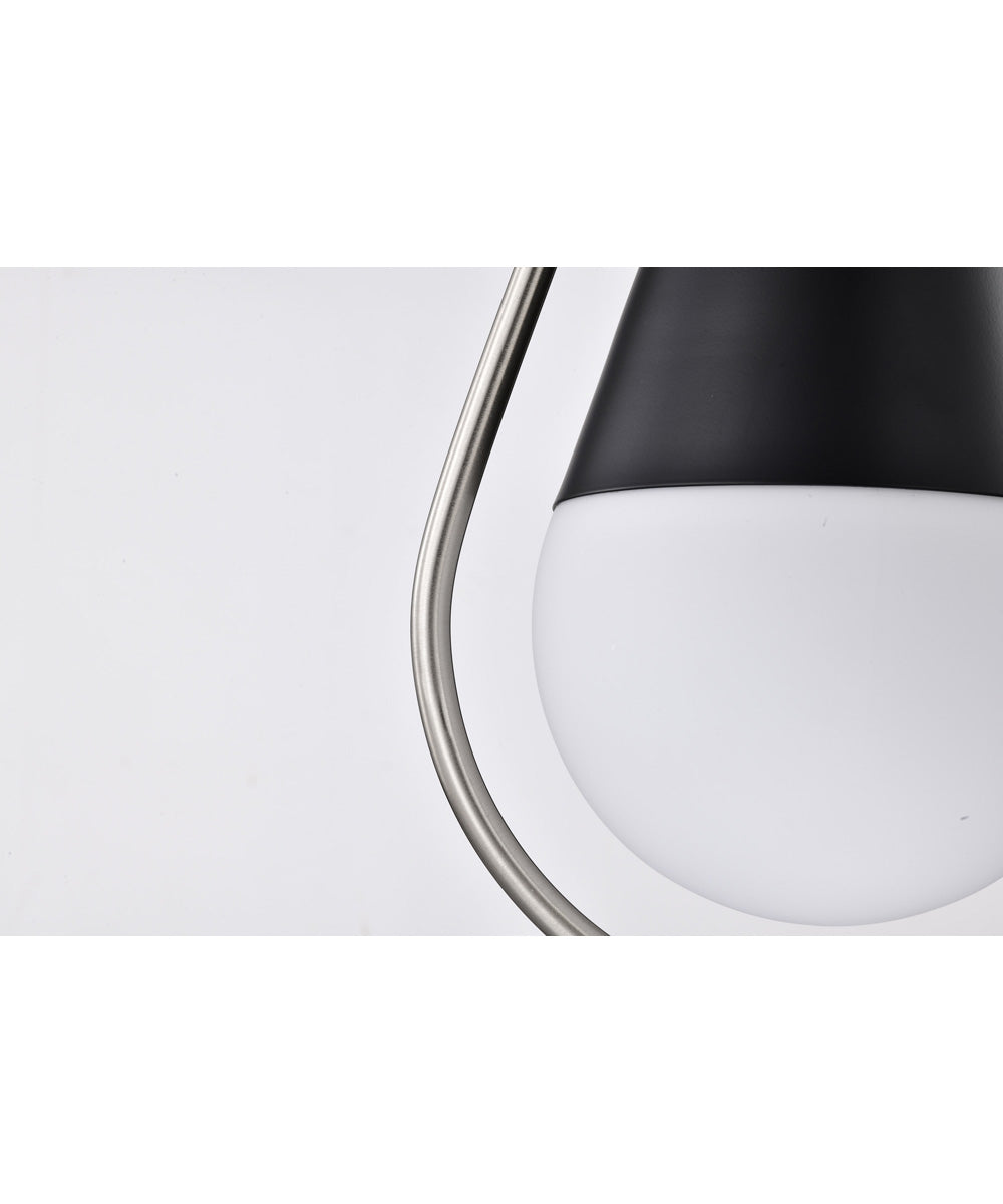 Admiral 1-Light Pendant Matte Black