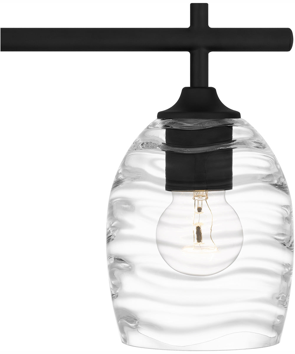 Lucy Large 3-light Bath Light Matte Black
