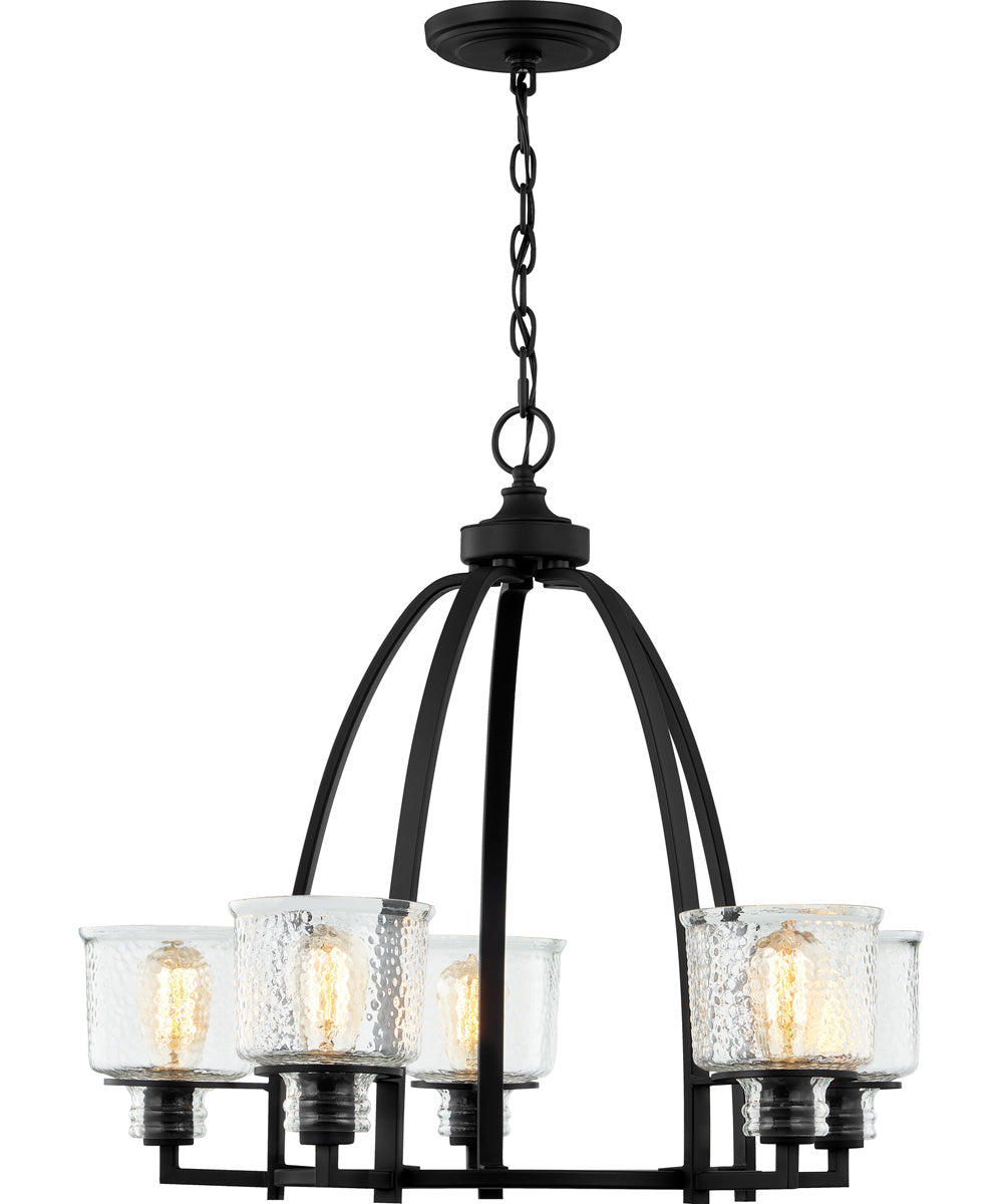 Holden 5-light Chandelier Earth Black