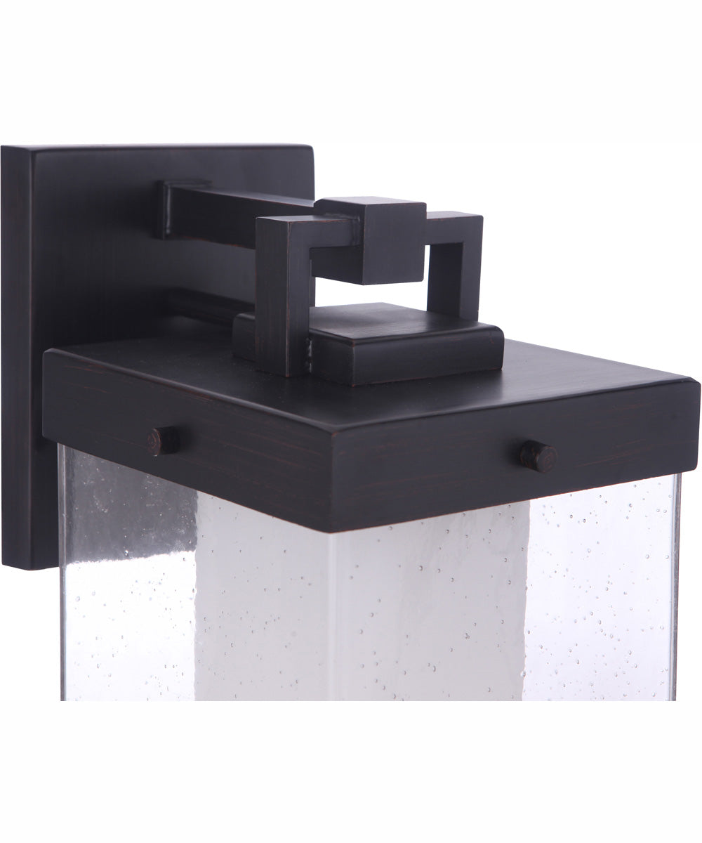 Hayner 1-Light Outdoor Wall Lantern Midnight