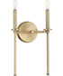 Elara 2-Light New Traditional Wall Light Vintage Brass