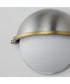 Duke Half Sconce Satin Nickel / Satin Brass