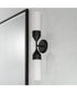 Devon 2-Light Sconce Matte Black