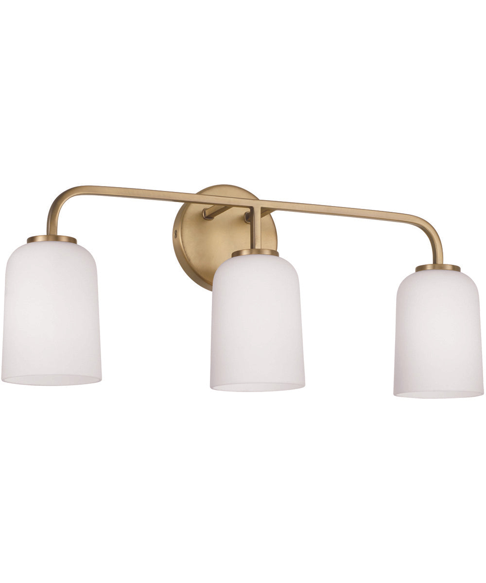 Lawson 3-Light Vanity Aged Brass