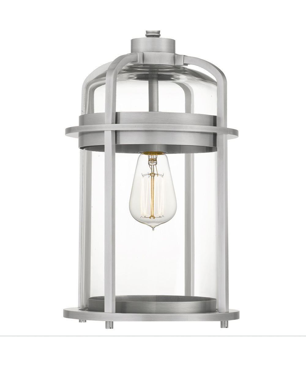 Carrington Large 1-light Outdoor Pendant Light Industrial Aluminum