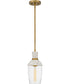 Quoizel Piccolo Pendant Small 1-light Mini Pendant Aged Brass
