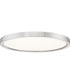 Outskirts  Flush Mount Brushed Nickel