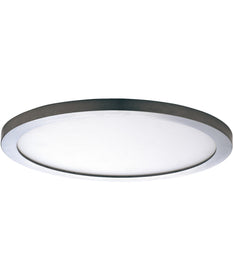 Wafer 15 inch RD LED Surface Mount 3000K Satin Nickel