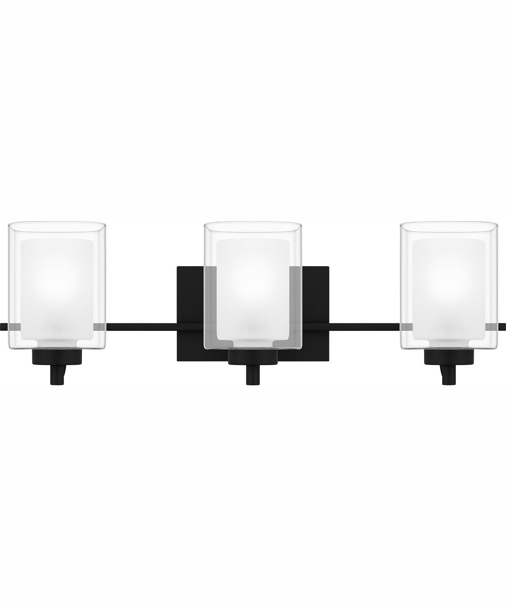 Kolt Large 3-light Bath Light Matte Black