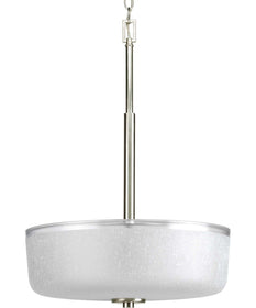 Alexa 3-Light Foyer Pendant Brushed Nickel