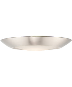Diverse 7.5 inch LED Flush Mount 3000K Satin Nickel