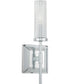 Nora Small 1-light Wall Sconce Polished Chrome