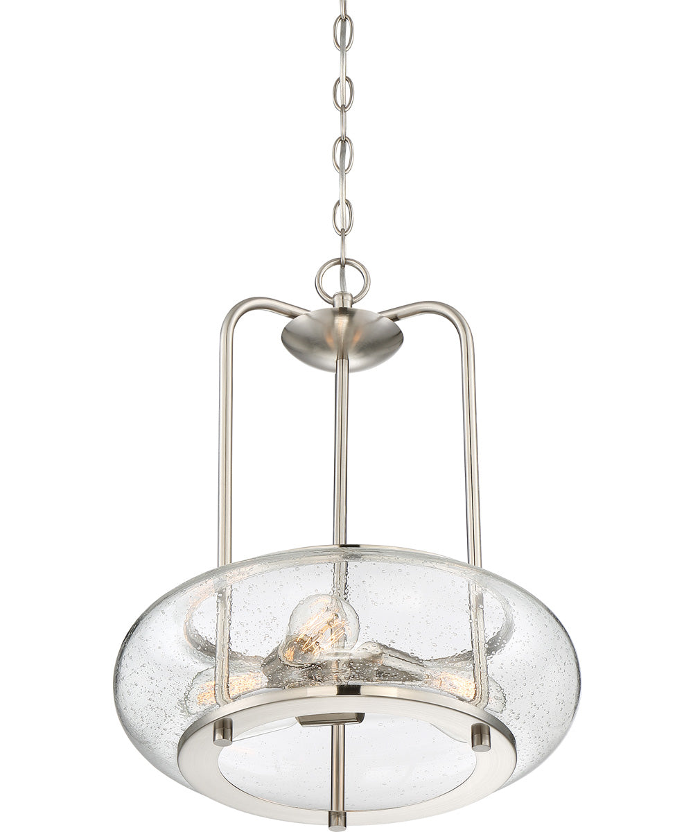 Trilogy 3-light Pendant Brushed Nickel
