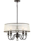Ceremony 5-light Chandelier Palladian Bronze