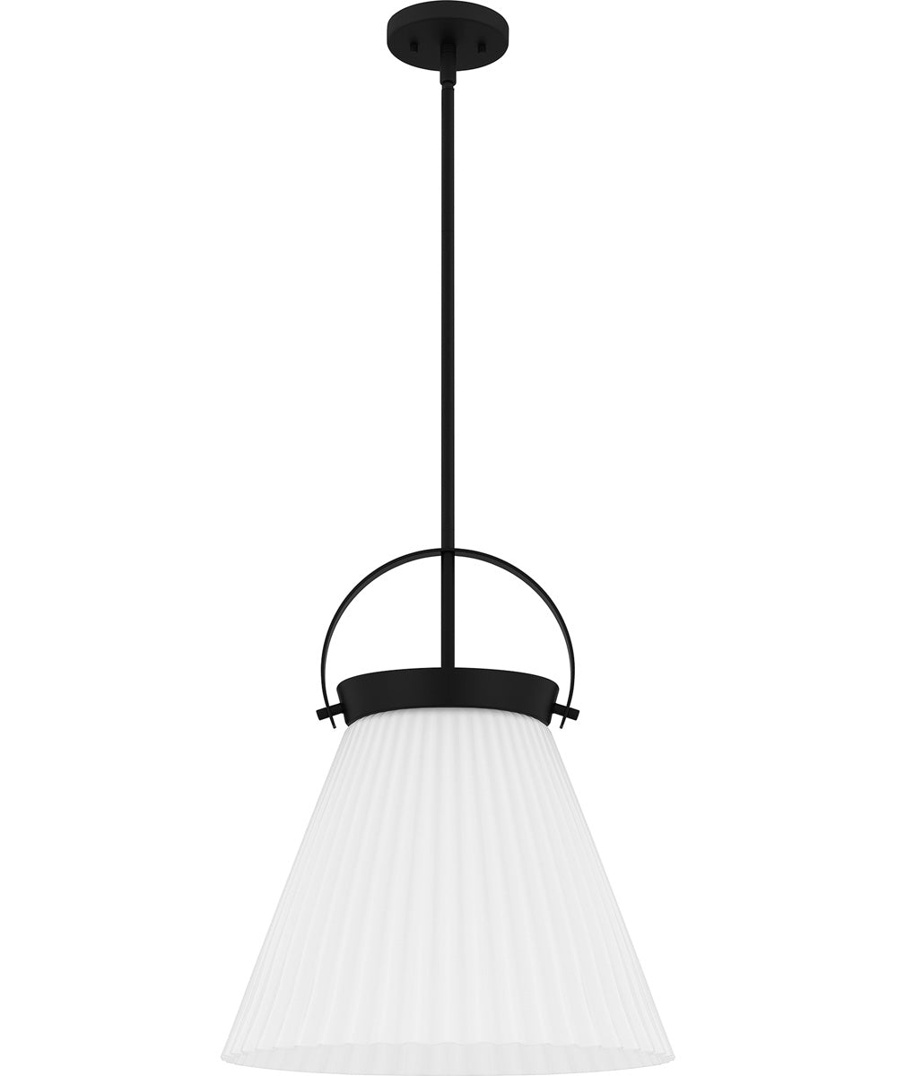 Quoizel Pendant Large 1-light Pendant Matte Black