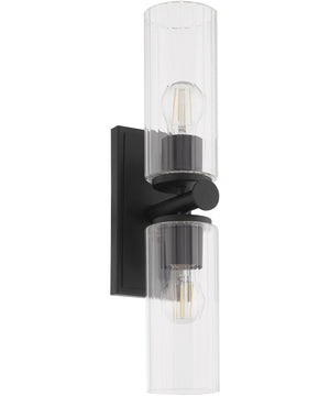 Tamara Day's Mercier 2-light Wall Mount Light Fixture Matte Black