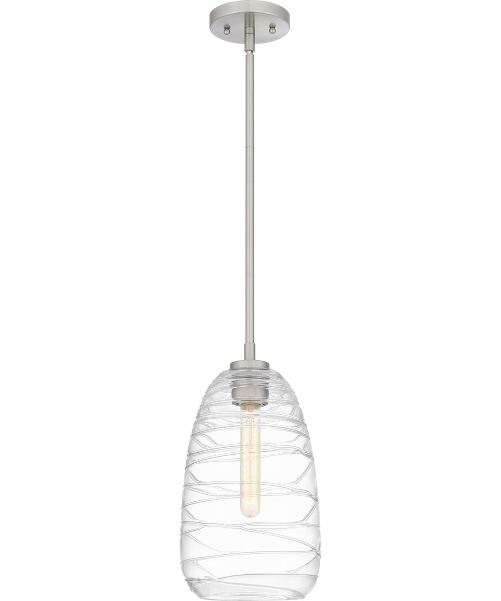 Quoizel Piccolo Pendant Small 1-light Mini Pendant Brushed Nickel