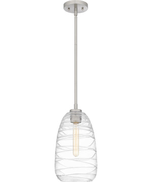 Quoizel Piccolo Pendant Small 1-light Mini Pendant Brushed Nickel