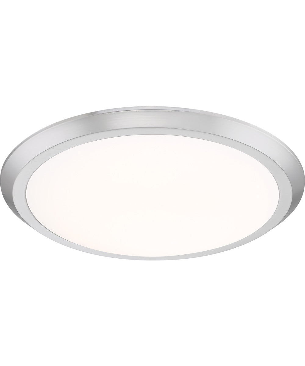 Verge  Flush Mount Brushed Nickel