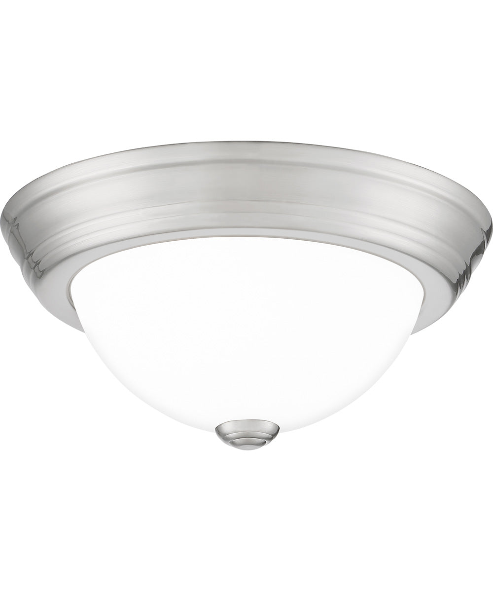 Erwin Small 1-light Flush Mount Brushed Nickel