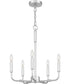 Abner 5-light Chandelier Polished Chrome