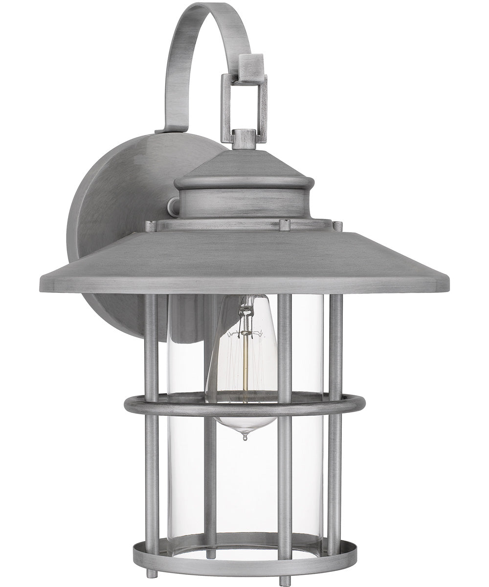 Lombard Large 1-light Outdoor Wall Light  Coastal Armour Aluminum Antique Brushed Aluminum