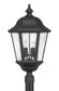 28"H Edgewater 4-Light LED Extra Large Outdoor Post Light in Black