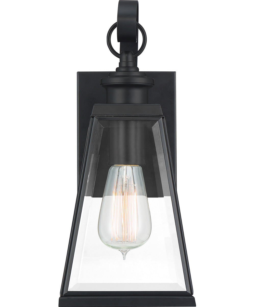 Paxton Small 1-light Outdoor Wall Light Matte Black