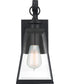 Paxton Small 1-light Outdoor Wall Light Matte Black