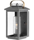 Atwater Coastal Elements  1-Light Medium Outdoor Wall Mount Lantern in Ash Bronze