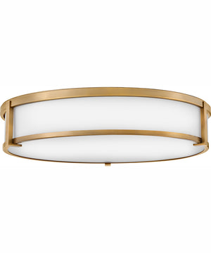 Lowell 4-Light Extra Large Flush Mount in Brushed Bronze