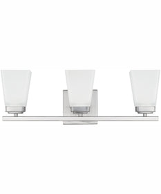 Baxley 3-Light Vanity Brushed Nickel