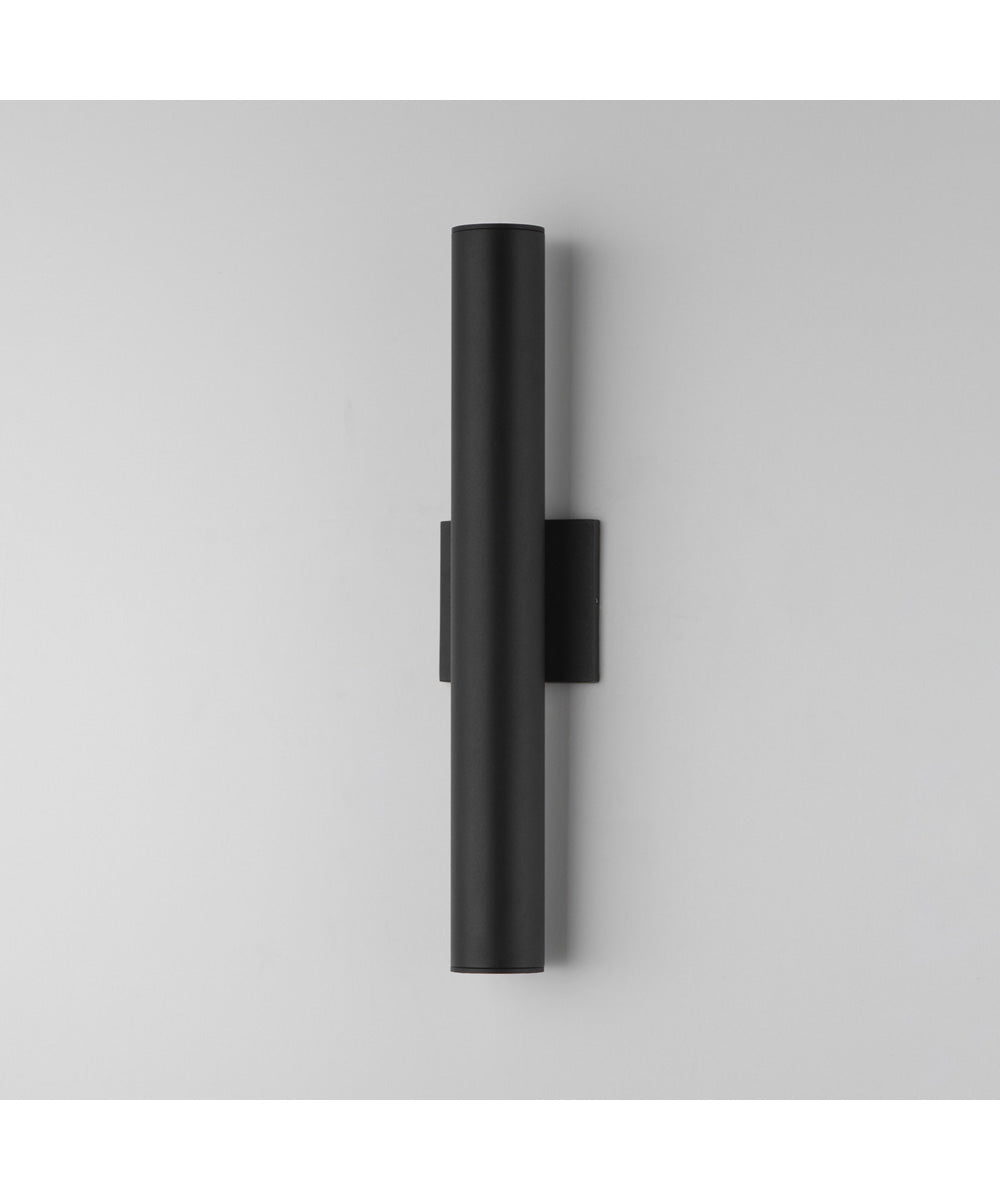 Calibro 20 inch Outdoor Wall Sconce Black