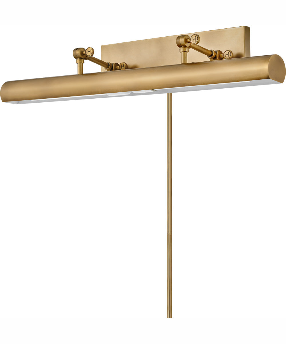 Stokes 2-Light Large Accent Light in Heritage Brass