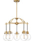Sidwell 5-light Chandelier Weathered Brass